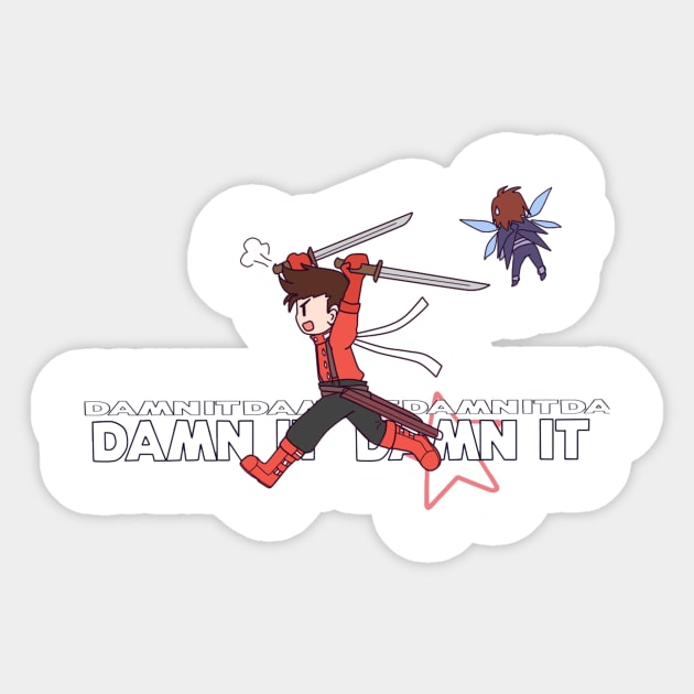 Lloyd Tales of Symphonia Sticker by panchi